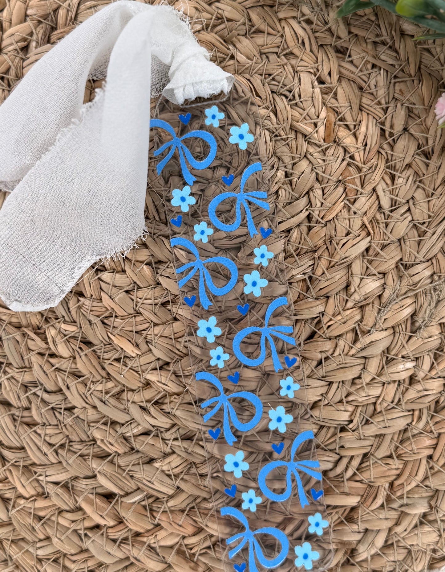 Blue Beauty Bookmark