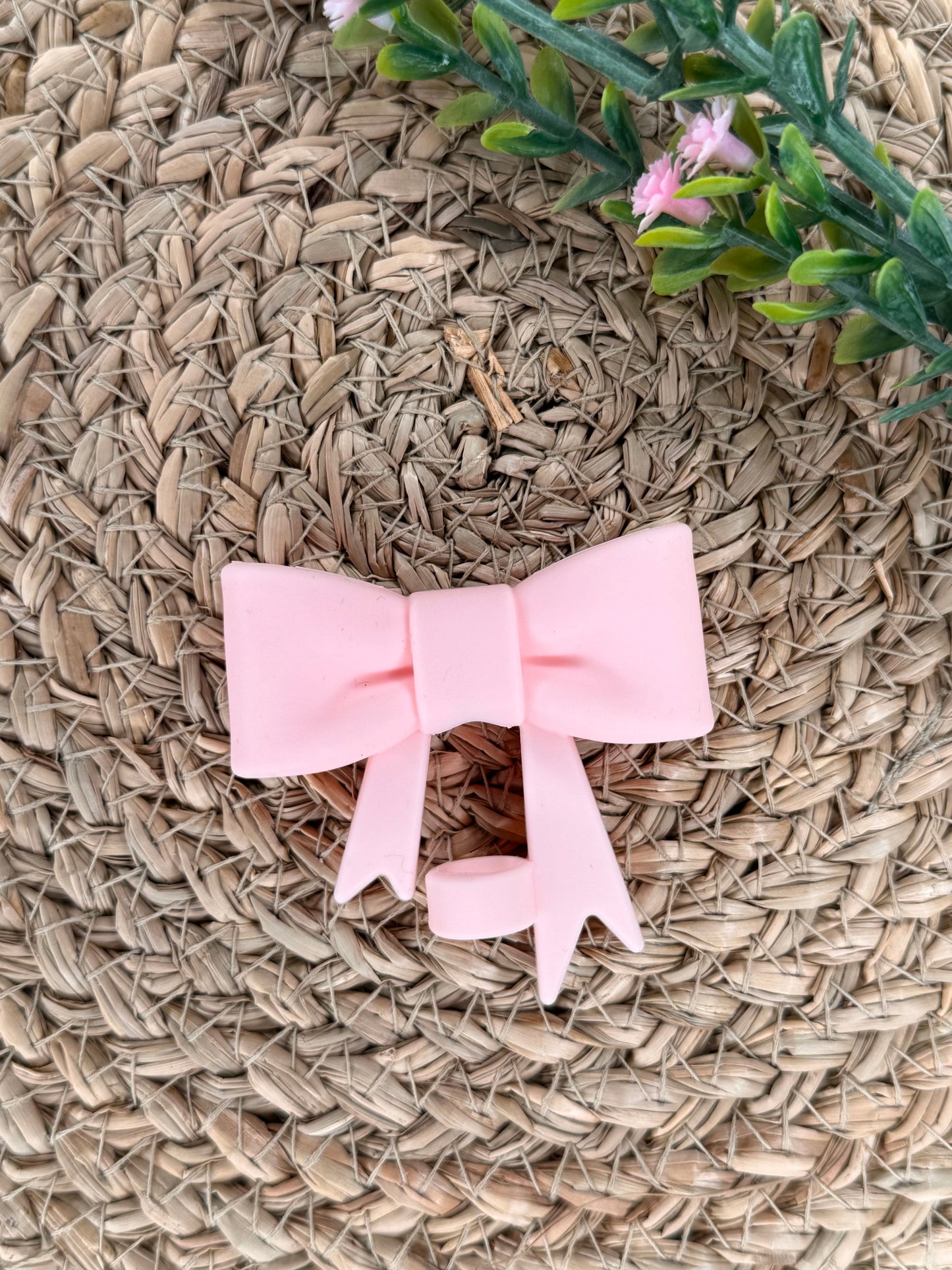 Mega Bow Straw Topper | Solids